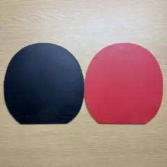 卓球 ラバー セット ラクザX ブラック レッド 特厚 ヤサカ