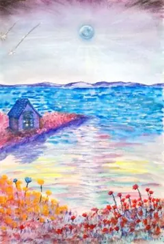 絵画 ある日 920 Nicola 原画 ア−ト 風景画 - メルカリ