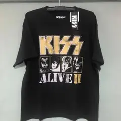 KISSキッス　KISS ALIVE Ⅱ Tシャツ　黒　L寸【新品・未使用】