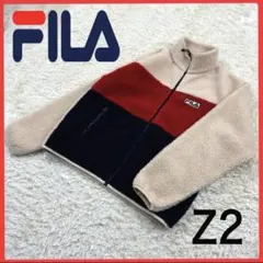 ツ*キ様 送料無料！ フィラ マルチカラー ゆるたぼ 00s ボア フリース ブ