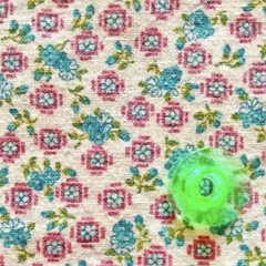 ヴィンテージフィードサック 1/8サイズ F323