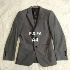 P.S.FA ビジネスジャケット ストレッチ グレー A4