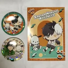 桜遥 ウィンブレ サンリオコラボ ホログラム缶バッジ