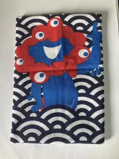 EXPO 2025 関西万博公式 キャラクター　ミャクミャク 泉州手ぬぐい