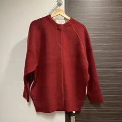 【新品タグ付き】 Lazo_N33° 配色ニットアウター