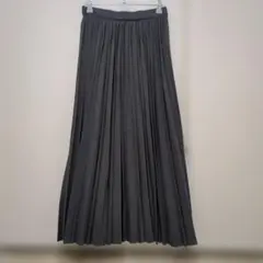 GLOBAL WORK プリーツスカート グレー REGサイズ