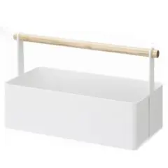 【美品】山崎実業 Yamazaki ツールボックス トスカ L ホワイトのサムネイル