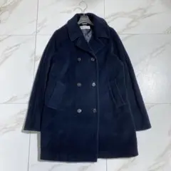 希少♡マックスマーラ マレーラ カシミヤ ピーコート 42 ダブルボタン