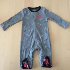 NIKE グレー ロンパース 3M