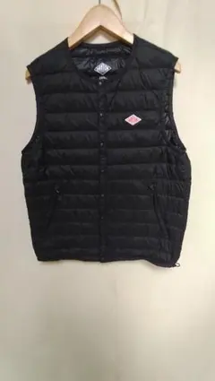 『新品未使用』DANTON ベスト MEN カラー:ブラック系1 sサイズ DANTON | ダブルフェイスボア スタンドカラーベスト MEN（ベスト