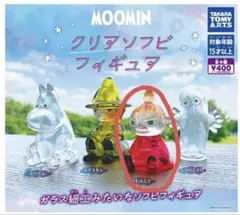 MOOMIN クリアソフビフィギュア　リトルミイ