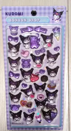 ボンボンドロップシール　クロミちゃん