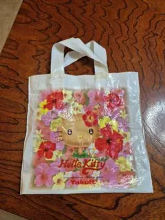 Hello Kitty 花柄バッグ Yakult