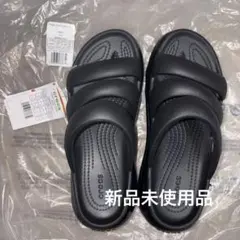 crocs mega crush triple strap 23.0cm 黒