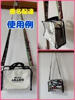 嵐We are ARASHI LIVEグッズ ポーチ用クリアバッグ④ - メルカリ