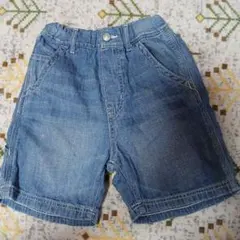 GU デニムハーフパンツ