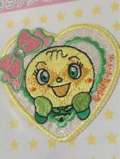 【アンパンマン】　メロンパンナ　ドキンちゃん　刺繍　ワッペン2枚セット