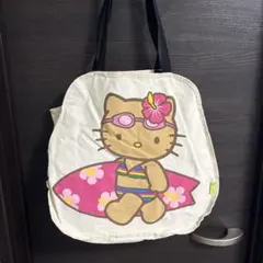 sweet付録 日焼けキティ トートバッグ