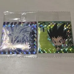 キルアとゴン ウエハースシール SR 2枚セット