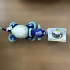 ポケモンのプライズ商品2点 テラパゴスのぬいぐるみ ピカチュウ＆カビゴン