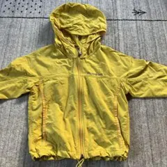モンベル 黄色　ウインドブレーカー　90