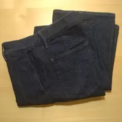 ユニクロ スリムフレアトラウザージーンズ M　股下76cm