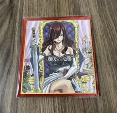 FAIRYTAIL フェアリーテイル 版画展 トレーディングミニ色紙 エルザ