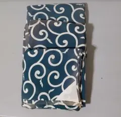 古布　唐草模様 綿生地 リメイク用 192×380cm 3束セット