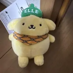 ポムポムプリン ELLE コラボ ぬいぐるみ マスコット - メルカリ