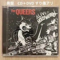 THE QUEERS ALIVE IN HOLLYWEIRD CD/DVD傷あり