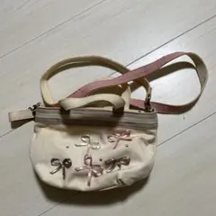 トッカ　リボン　ショルダーバッグ　ピンクのサムネイル