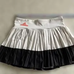 adidas Stella McCartney テニススコートホワイト/ブラック