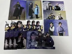 刀ミュ 夜半 にっかり青江 クリアカード ペア ブロマイド 戦闘 ライブ