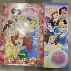 Disney プリンセス メモ用紙セット　メモ帳　シール