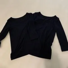 2枚セット　ユニクロ HEATTECH ブラック アンダーシャツ 110サイズ