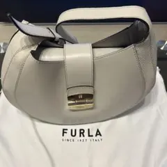 FURLA グレー ショルダーバッグ