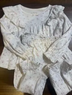 gelato pique ジェラートピケ　花柄パジャマ 長袖 90-100