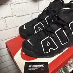 NIKE AIR MORE UPTEMPO BLACK WHITE 2020