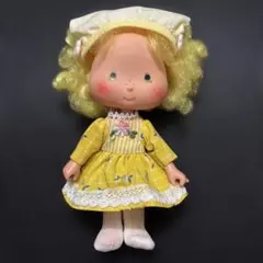 米山京子先生の教室で作りました。青と白の花柄ドレスの人形 - メルカリ