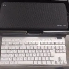 【破損あり】Logicool GPRO X TKL LIGHTSPEEDホワイト