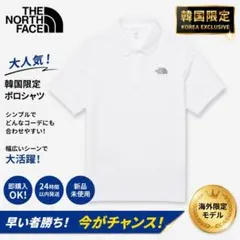韓国限定 THE NORTH FACE ポロシャツ ホワイト 3XL日本未発売のサムネイル