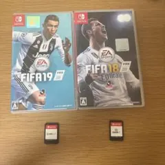 Nintendo Switch FIFA 19 18 ソフト2本セット