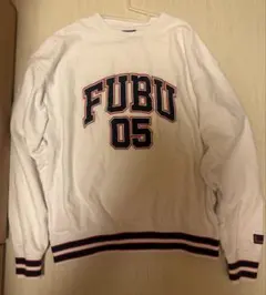 FUBU ホワイト スウェット 05のサムネイル