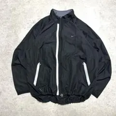 00s NIKE CLIMA-FIT ナイロンジャケット XL y2k ブラック