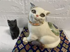 中古品【吉田猫の招き猫】陶都窯♡吉田一也様♡陶器製♡ 中古品【吉田猫の招き猫】陶都窯♡吉田一也様♡陶器製♡ - メルカリ