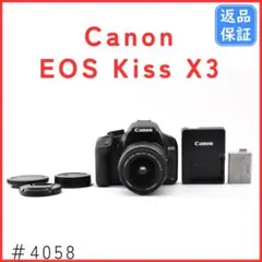 キャノン Canon EOS Kiss X3レンズキット《ショット数7640回》のサムネイル