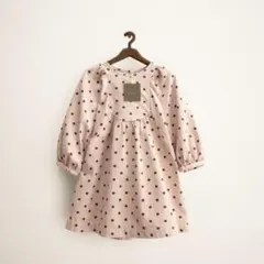 ザラ　ドット柄　ワンピース　3歳　98