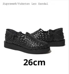 Supreme x YUKETEN Leo sandal Black 26cmのサムネイル