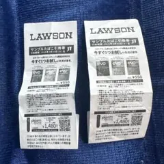 ローソン　サンプルタバコ引換券　２枚　エボ・プルーム用たばこスティック