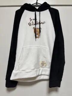 【美品】リラックマもこもこパーカー